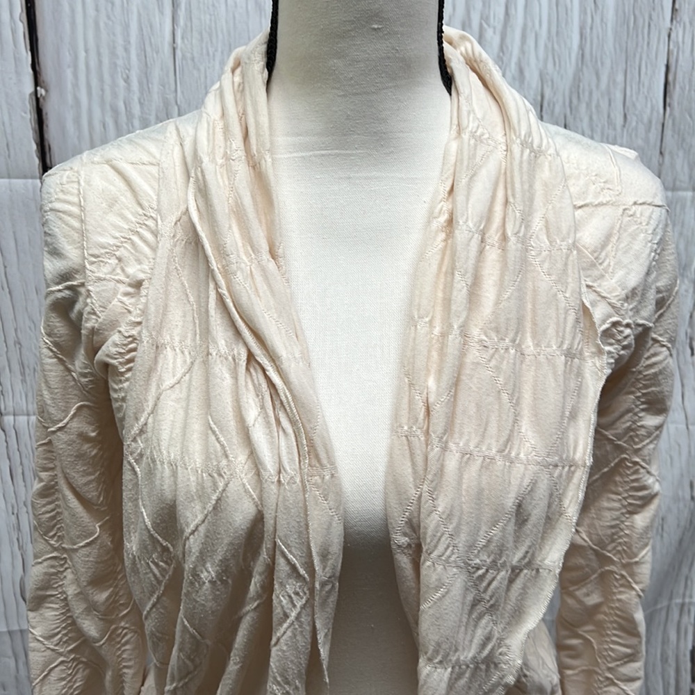 Silence + Noise Cream Color Cocoon Cardigan - size XS - Picture 2 of 8